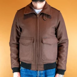 A2 Flight Jacket Brown