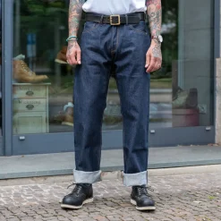 B-07 RELAXED STRAIGHT special #2 15 oz. Vintage Indigo Selvedge