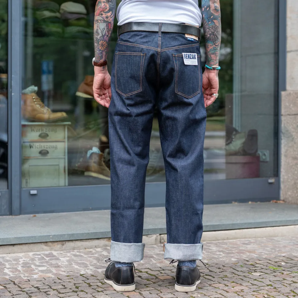 B-07 RELAXED STRAIGHT special #2 15 oz. Vintage Indigo Selvedge