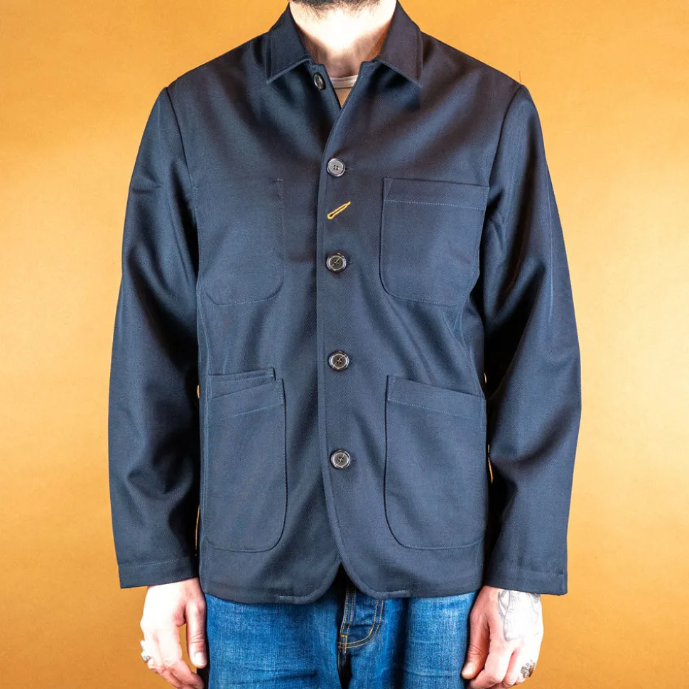 Bakers Jacket Wool Twill Navy