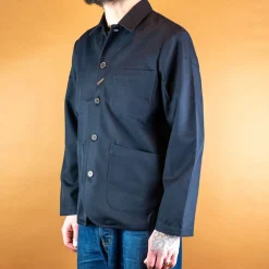 Bakers Jacket Wool Twill Navy