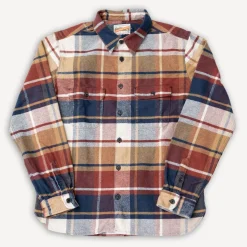 Benson Shirt Gold Plaid