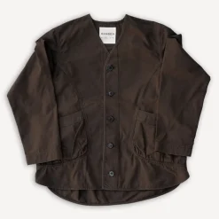 Bernard Loose Fit Light Jacket Coffee Brown