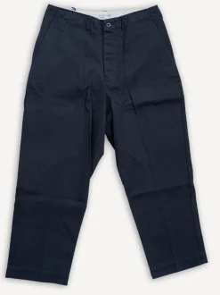 Chino Bio-Baumwolle Twill 300g Relaxed Fit Deep Black CHINO01