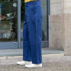 Chino Bio-Baumwolle Twill 300g Relaxed Fit Ink CHINO01