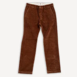 Chino Pant Kindermann Corduroy Brown