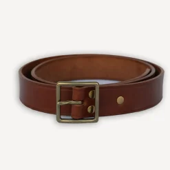Chinogürtel 3,5cm Braun