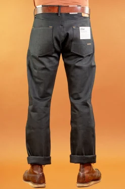 Clint Pants Gunpowder Selvage 14oz Black