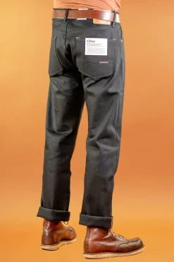 Clint Pants Gunpowder Selvage 14oz Black