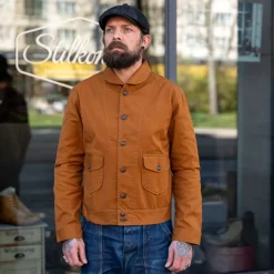 Cotton Canvas Jacket Duck