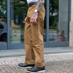 Cotton Pants 122 Khaki