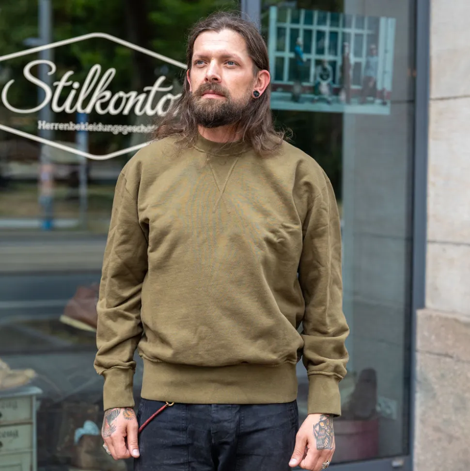Deck Sweatshirt Olive
