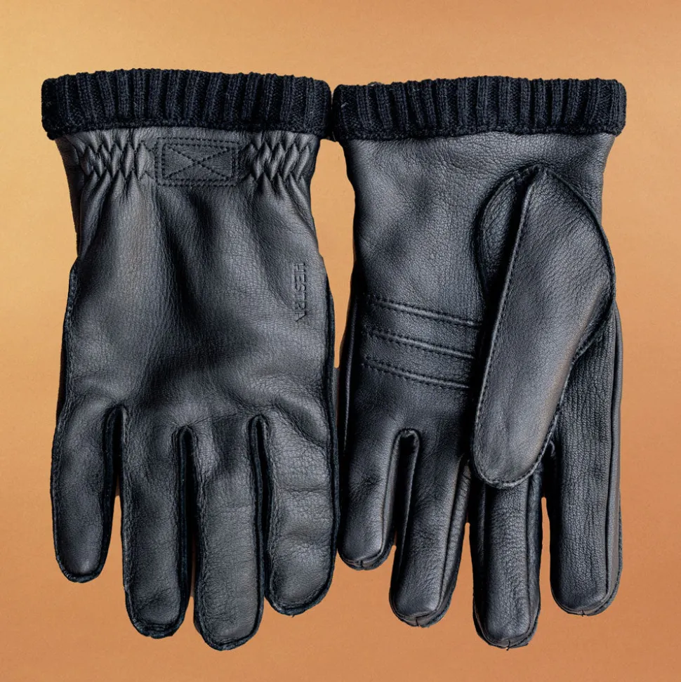 Deerskin Primaloft Handschuhe schwarz