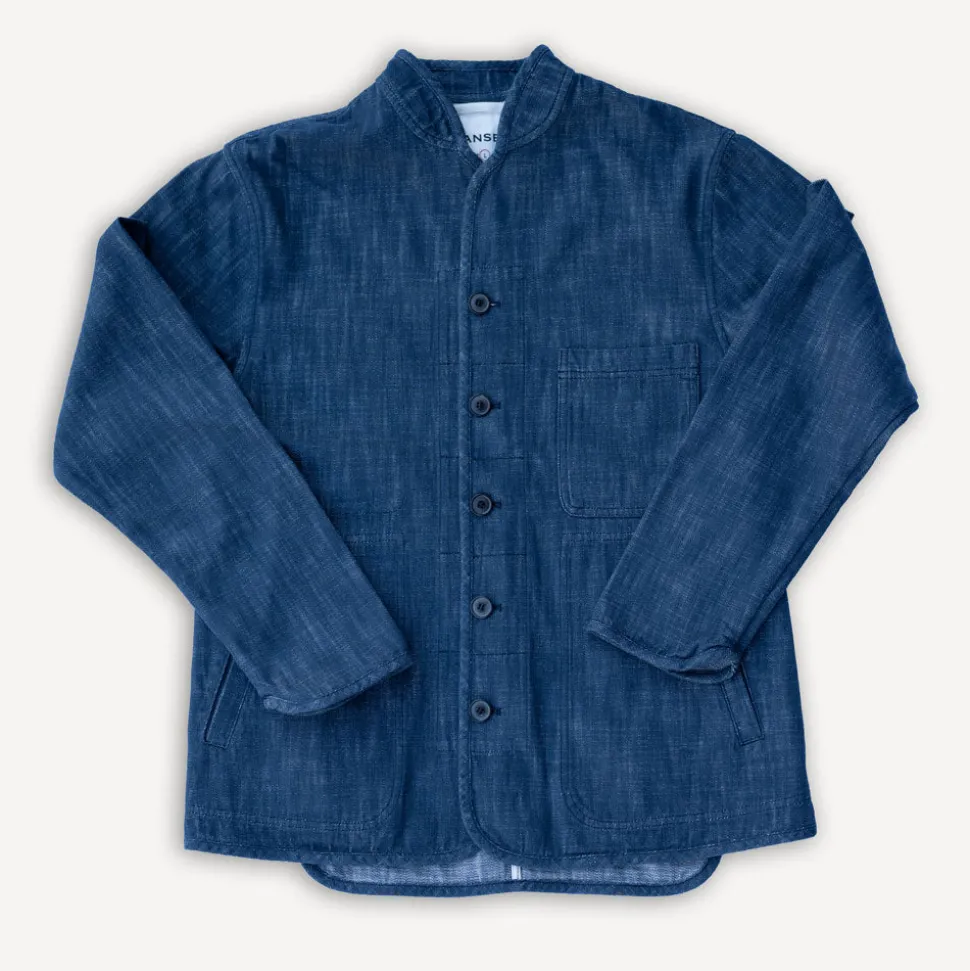 Erling Work Jacket Denim Blue