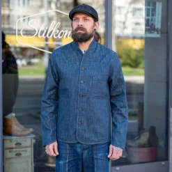 Erling Work Jacket Denim Blue
