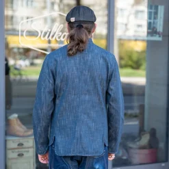 Erling Work Jacket Denim Blue