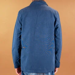 Five Poket Jacket Summer Canvas Navy