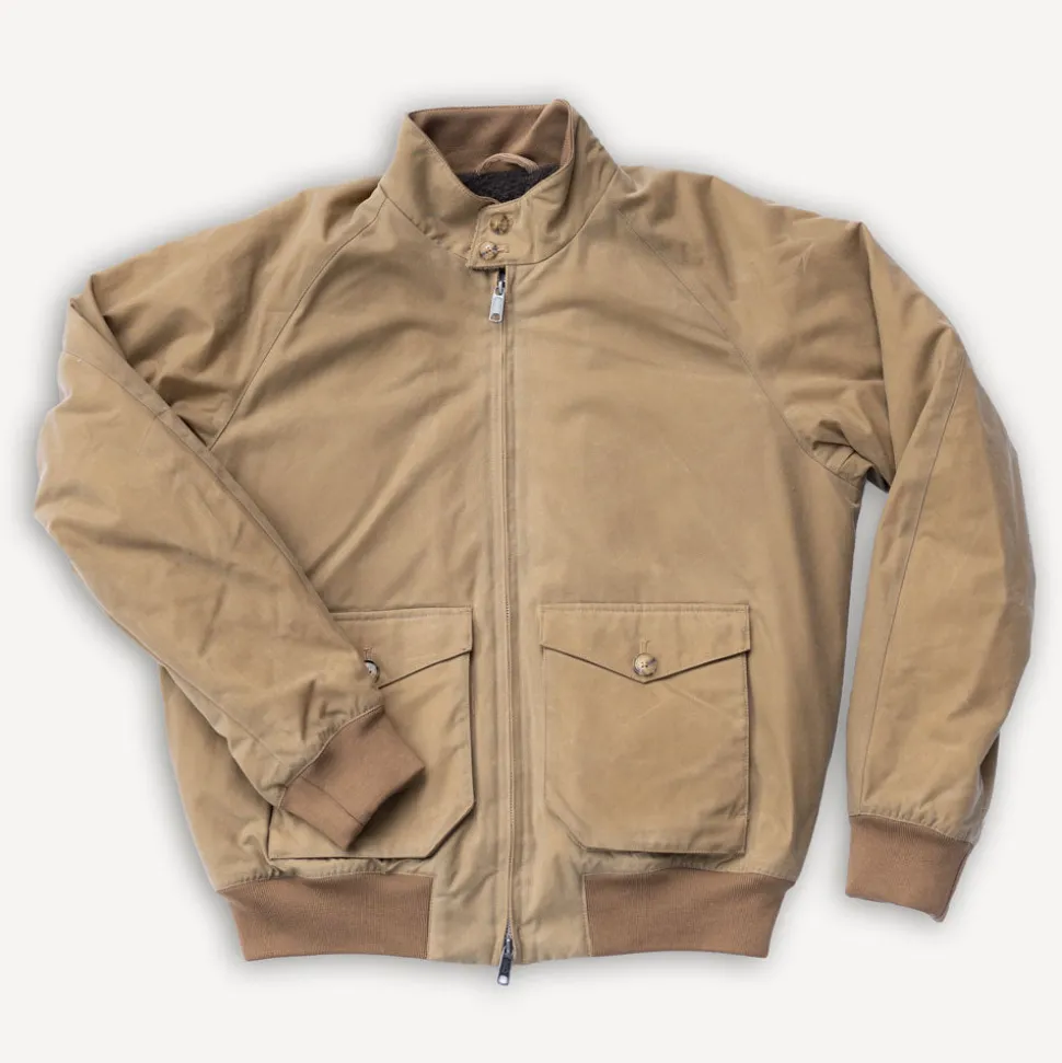 G9 Jacket Waxed Pocket Tan