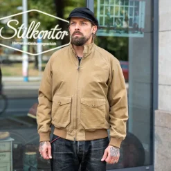 G9 Jacket Waxed Pocket Tan