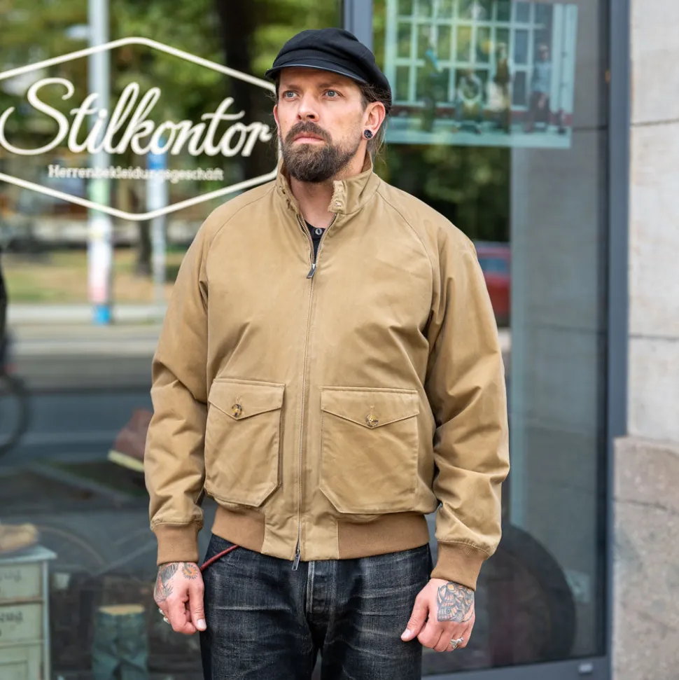 G9 Jacket Waxed Pocket Tan