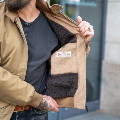 G9 Jacket Waxed Pocket Tan