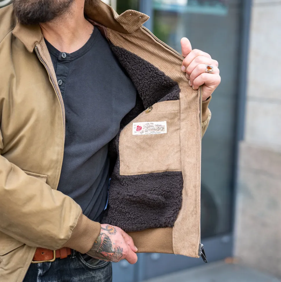 G9 Jacket Waxed Pocket Tan