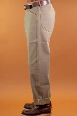 Jack Pants Yarn Dyed Heavy Oxford Green