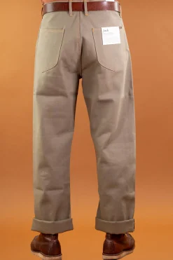 Jack Pants Yarn Dyed Heavy Oxford Green