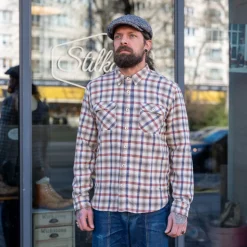 Jepson Shirt Cream Plaid