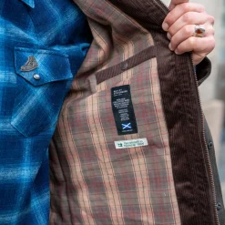 K6505 POLLUX RANGER Waxed Winter-Jacket Mocca