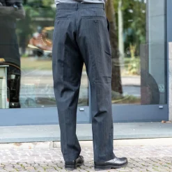 Ken Wide Cut Trousers Anthracite