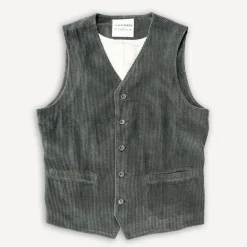 Knud Workwear Waistcoat Olive-Taupe