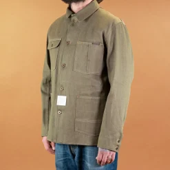 Kurt Single Desert Moss Green Selvedge