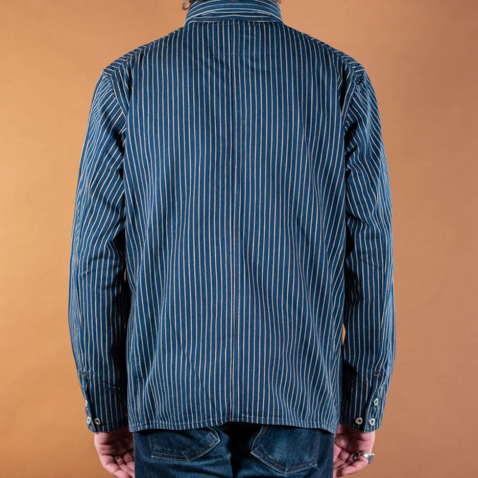 Kurt Single Stripe Indigo Jacket