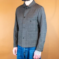 Laboratorio Jacket Glencheck Brown