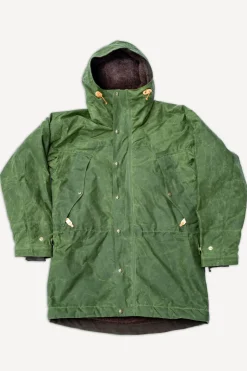 Long Mountain Jacket Waxed Green