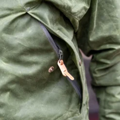 Long Mountain Jacket Waxed Green