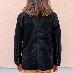 Manor Jacket Cord Black