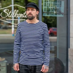 Matrosenshirt Navy/White