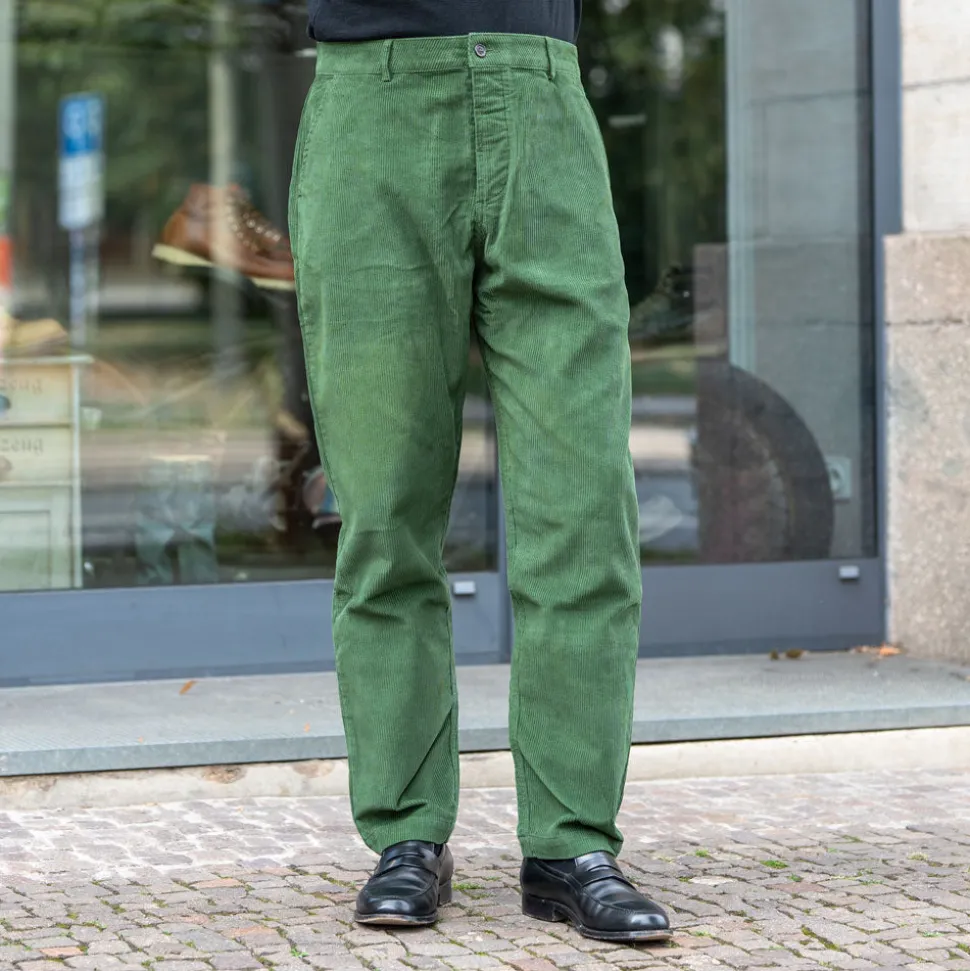 Military Chino Cord Green
