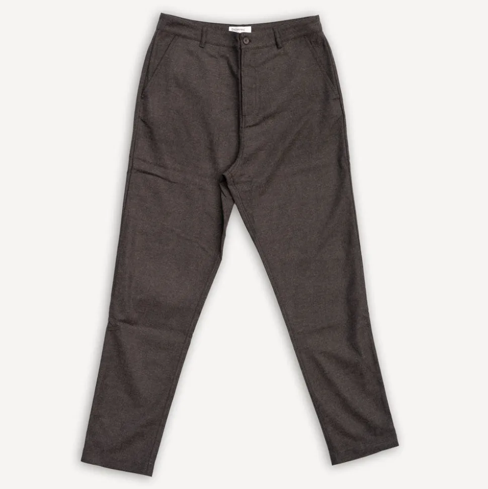 Military Chino Upcycled Tweed Brown