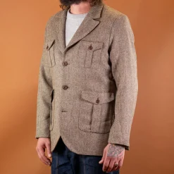 Minos Tweed Blazer K7403 Cream