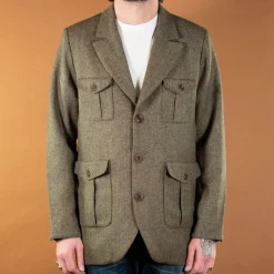 Minos Tweed Blazer K7402 Green