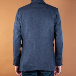 Minos Tweed Blazer K7401 Navy