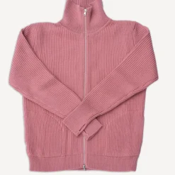 Navy Full Zip Pockets Lyserod