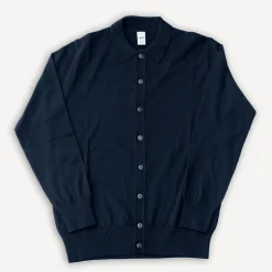 Open Polo Longsleeve Black