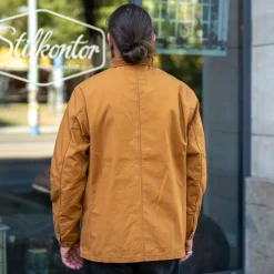 Organic Cotton Duck Chore Jacket IHJ-148 Brown