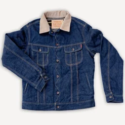 18oz Selvedge Denim Storm Rider Jacket IH-101J Indigo