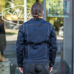 18oz Selvedge Denim Storm Rider Jacket IH-101J Indigo
