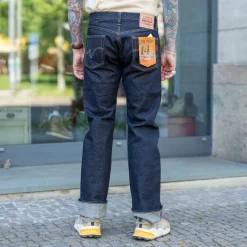 14oz Selvedge Denim Straight Cut Jeans IH-634S-142